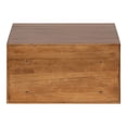 thumbnail image 6 of Kate and Laurel Hutton Modern Floating Shelf, 12.5 x 10 x 7, Rustic Brown, Farmhouse Floating Desk For Storage and Display, 6 of 8