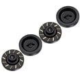 thumbnail image 6 of 4Pcs Black Coating Brass Wheel Hex Hub Adapters Counterweight for FMS FCX24M 1/24 RC Car Truck Model Upgrade Parts, 6 of 7