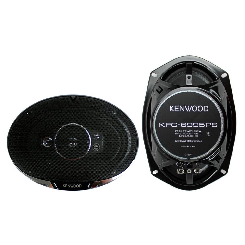 Kenwood KFC6995PS 6x9 5Way 650Watts Speakers, Black