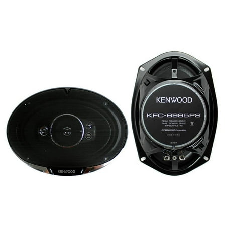 Kenwood KFC-6995PS 6x9 5-Way 650-Watts Speakers,