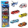 thumbnail image 1 of 6pcs Inertia Fun Engineering Car Set Army Vehicle Model Toy (City Racing) Likrtyny  juguetes de los niños, 1 of 8
