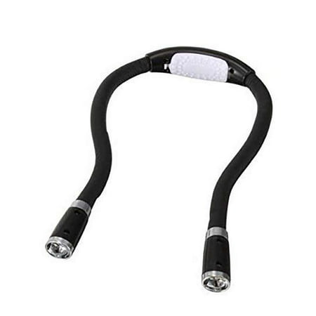 Flex Neck Reading Light Neck Hug Night Light Lamp Flexible Adjustable 4 Modes LED Handsfree Reading Book Lamp ()