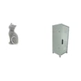 thumbnail image 1 of Elegante Escultura De Gato De Resina, Organizador De Taquilla, Figura Para La Entrada Del Hogar, Estantería, Dormitorio Y Armario De Almacenamiento Que Ahorra Espacio., 1 of 8