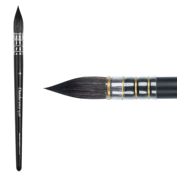 Danube Professional Watercolor Quill Brush