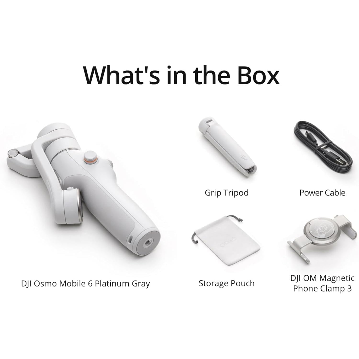 DJI Osmo Mobile 6 Gimbal Stabilizer for iPhone & Android, Object