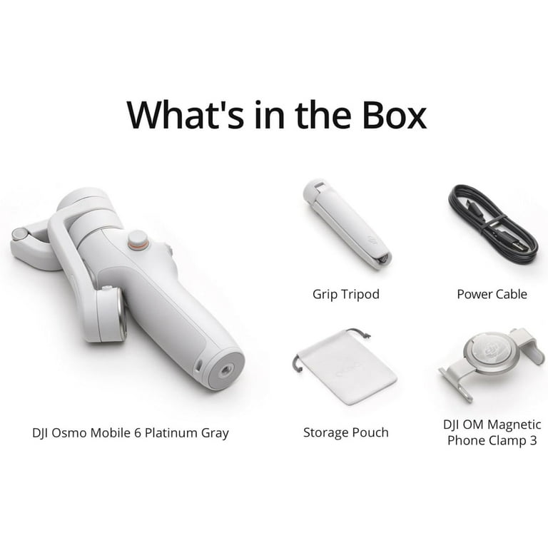 DJI Osmo Mobile 6 Gimbal Stabilizer for iPhone & Android, Object