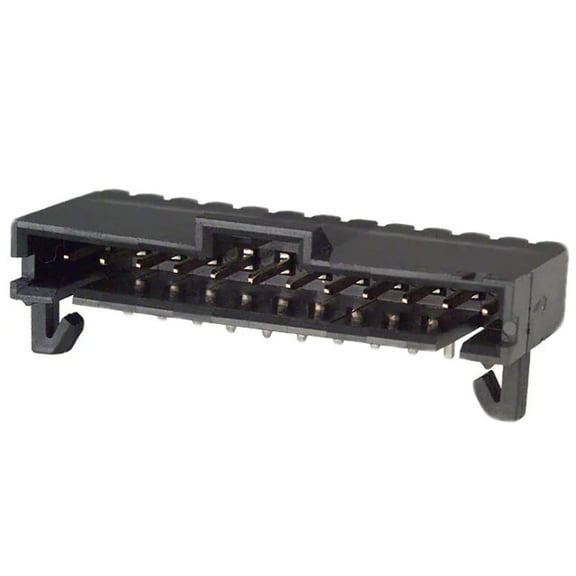 6-103673-1 Connector Header 12 position Through Hole Right Angle :RoHS