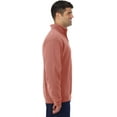thumbnail image 2 of Jerzees Mens NuBlend Quarter Zip Cadet Collar Sweatshirt, 3X, 2 of 7