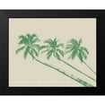 thumbnail image 2 of Pinto, Patricia 14x12 Black Modern Framed Museum Art Print Titled - Look For Me Under the Palms, 2 of 5