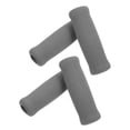 thumbnail image 3 of Soft Foam Cane Replacement Grips Comfortable Slip Resistant Walking Stick Handle Covers for Crutches Grey Hand Grip Pads, 3 of 5