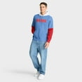 thumbnail image 4 of Men's Fanatics Light Blue Tennessee Titans Helmet Retro Pullover Hoodie, 4 of 7