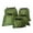 Green, variant on Dragonus 5PCS Waterproof Bag1.5L+2.5L+3.5L+4.5L+6L Outdoor UltralightDry Sacks