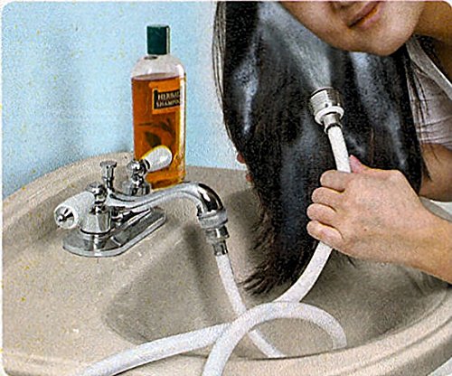 Sink Hoses 5ft. Indoor Turn Your Sink Into A Handy Shower!,White,60'
