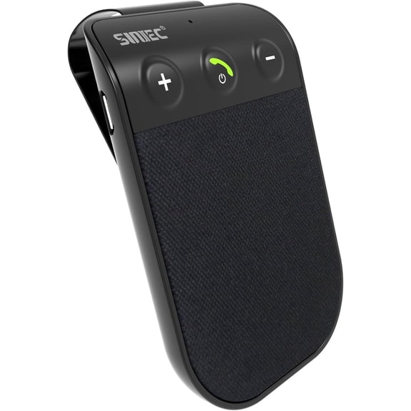 Sunitec Bluetooth 5.0 in Car Speakerphone with Visor Clip, Wireless Car Kit for Handsfree Talking, Motion Auto on off - BC936