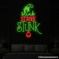 thumbnail image 2 of Glowneon Stink Stank Stunk Neon Sign, Christmas LED Sign, Merry Christmas LED Light, Unique Holiday, 2 of 5