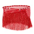 thumbnail image 1 of Bufanda de Cadera para Danza del Vientre Sunnimix Rojo, 1 of 8