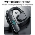 thumbnail image 4 of Wireless Earbuds Bluetooth 5.3 Headphones 90 Hrs Playtime Earbuds with Wireless Charging Case Power Display Over-Ear Earphones with Earhooks Waterproof Stereo Headset for Android Phone Workout,Black, 4 of 9