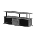 thumbnail image 5 of Designs2Go TV Stand with 3 Storage Cabinets and Shelf for TVs up to 55 inches, Cement/Black, 5 of 7