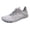 Grey, variant on Casual Knit Sneakers Wate𝗋proof Quick-Drying Sport Shoes Lightweight Summer Beac𝗁 Athlet𝗂c Sandals Breathable Comfortable Walking Shoes for S𝗎𝗋f Yoga Swimming