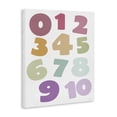 thumbnail image 2 of Stupell Industries Modern Muted Counting Numbers Canvas Art, 36 x 48, by Susan Ball, 2 of 8