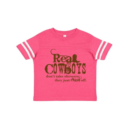 

Inktastic Real Cowboys Gift Toddler Boy or Toddler Girl T-Shirt