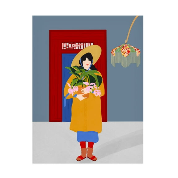 Trademark Fine Art Jota de jai Las flores Canvas Wall Art