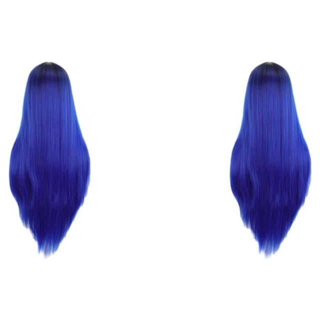 VONKY Breathable Inner Mesh For Comfortable Wear Long Straight Hair Wig High Temperature Fiber 9582-11 2Set