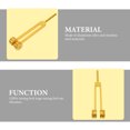 thumbnail image 2 of SHISUYAN 1 Set Practical Ear Mining Aluminum Alloy Tuning Fork for Sound Therapy, 2 of 9