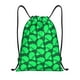 thumbnail image 1 of Fotbe Green Broccoli Bolsa Mochila con Cordón Estampada, Bolsa de Gimnasio Deportiva, Bolsa Cinch, Bolsa con Cordón para Hombres y Mujeres-Medium, 1 of 6