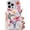 Dolphin, variant on Magnetic Compatible with iPhone 13/14 Case Compatible with MagSafe Clear Ocean Cute Marine Life Seashell Design for Girls Women Soft TPU+PC Shockproof Protective Girly-Blue Shell