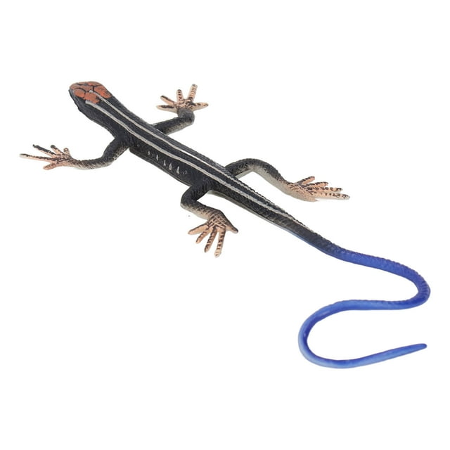 Estatuilla de lagarto, modelo de reptil de simulación colorido para sala de estar para estudio ANGGREK AC8091