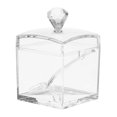 thumbnail image 1 of CHUANK Bol à Sucre Carré Transparent avec Couvercle Cuillère & Pot à Sel, 1 of 6