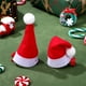 thumbnail image 5 of 12 pinzas para el pelo con forma de gorro navideño, bonitas horquillas para el pelo para niñas, bonitas decoraciones para el pelo., 5 of 7