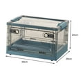 thumbnail image 5 of WETLA Large Storage Box with Lid, 15.35" x 11.42" x 9.45" Stackable Plastic Storage Bins, Heavy Duty Kids Toys Clothes Organizer Container, Multi-Purpose Organizer Case, 5 of 6