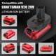 thumbnail image 4 of Adaptador de Batería para Craftsman 19.2v Herramientas Inalámbricas de Estilo Antiguo Compatible con Craftsman 20V V20 Nuevas Baterías de Litio de 20V (No Incluye Herramientas Eléctricas Ni Baterías), 4 of 7