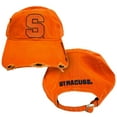 thumbnail image 3 of NCAA by Signatures Syracuse University Orange Embroidered Distressed Adjustable Strap Hat, 3 of 4