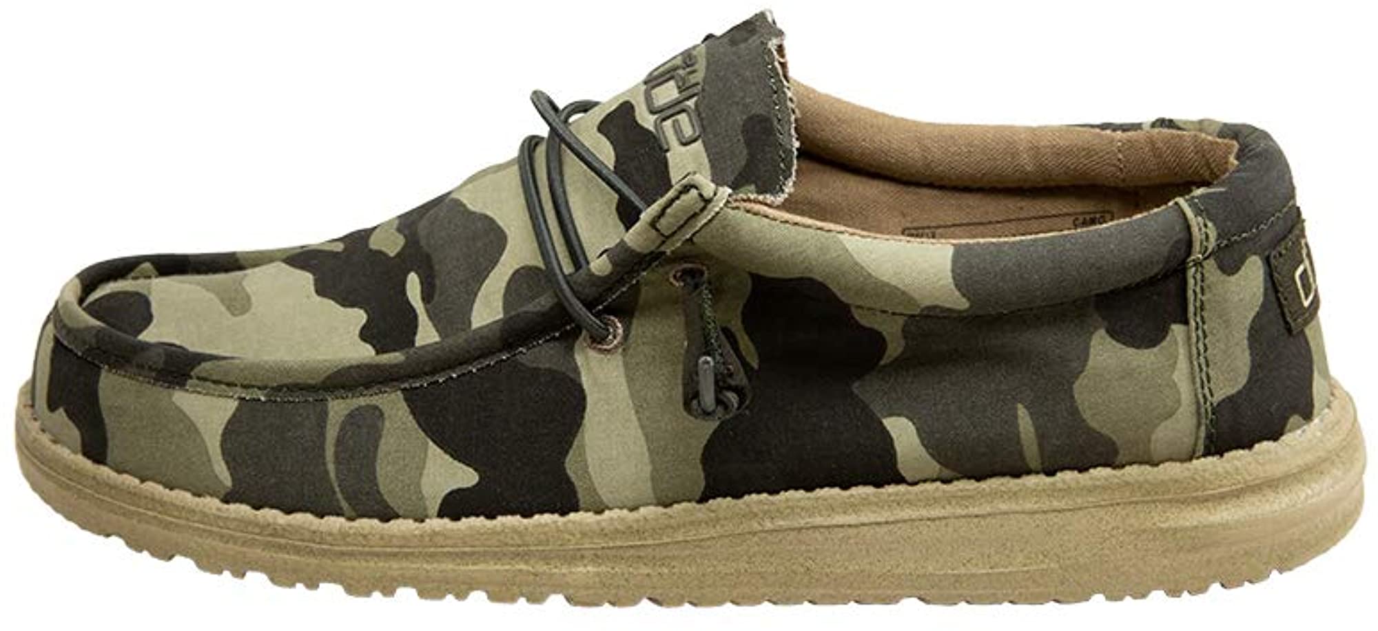 Hey Dude Mens Wally Canvas Loafers 
