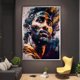 thumbnail image 1 of Carteles de estrellas de baloncesto, pintura sin marco de Kobe y James, decoraciones de pared de fondo para sala de estar, decoración del hogar, regalo de recuerdo, 1 of 4