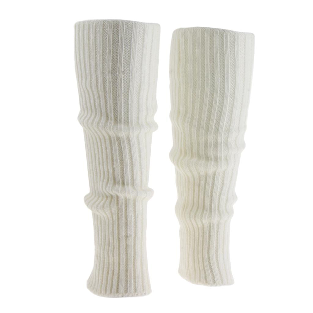s Leg Warmer Crochet Leggings Dance Boot Socks White - Walmart.com