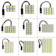 thumbnail image 2 of Bombilla LED T10 Festoon 6/12/15/24/36/48 SMD 5050 para panel de automóvil, luz blanca cálida y fría BA9S 12 V W5W C5W, luz de lectura para domo de maletero de automóvil, 2 of 5