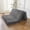 DGrey, variant on GOODONE 6'' Tri-Fold Mattress,Corduroy Fold Sofa Bed Memory Foam with Washable Cover,Floor Mattress for Travel,Camping,Guest,Queen,Grey,60''×80''×6''
