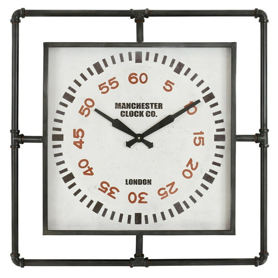 Sanford Industrial Wall Clock