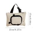 thumbnail image 3 of ZZkhGO Embroidered Bear Hanging Wet Wipe Bag, Portable Dispenser for Stroller Travel, Quick Access Tissue Pouch for Outdoor Diaper Changing, Red, 3 of 7