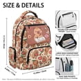 thumbnail image 3 of Jeiento Cute Capybara 17 Inch School Backpack for Girls Breathable School Bag with Padded Tablet Sleeve & Multiple Pockets for Grades 3-6 Ages 9-12, 3 of 7