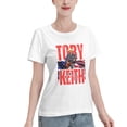 thumbnail image 2 of Toby Keith Women's Tribute Unisex Cotton T-Shirts - "American Soldier" Memorial Tee, Country Music Legend Homage White S, 2 of 6