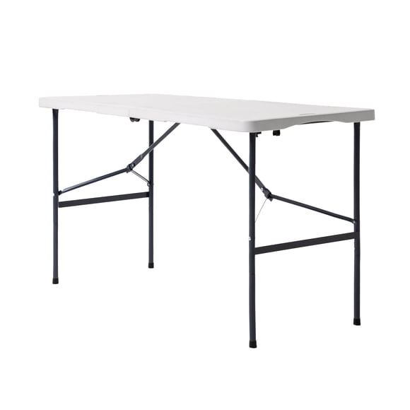 Mesa Plegable Blanca 122 cm LOOMBER