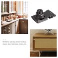 thumbnail image 3 of Miangastore 2pcs 90 Degree Keyed Hasp Locks Useful Wardrobe Door Knob Keyed Locked Hasp, 3 of 8