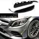 thumbnail image 3 of Front Bumper Fog Light Splitter Canard Air Cover Trim for, 3 of 5