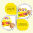 thumbnail image 5 of Children’s Xylophone Piano Toy, 5-Key Percussion Set with Tambourine, Color-Coded Musical Instrument for Ages 0-3, Hand-Eye Coordination Training, Yellow Design, 5 of 5