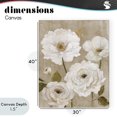 thumbnail image 4 of Stupell Industries French Country Rustic Blooms in White Canvas Art, 30 x 40, by Carol Robinson, 4 of 8